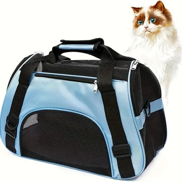 Portable Pet Carrier Bag β Dog and Cat Travel Bag with Soft Sides, Foldable & Lightweight