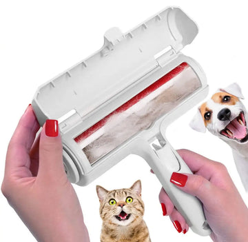 Pet Hair Remover Roller with Self-Cleaning Base β Lint & Fur Remover for Cats and Dogs